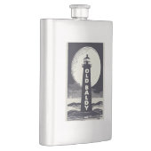 Old Baldy Lighthouse North Carolina Moon Flacon (Rechts)