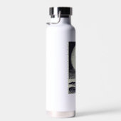 Old Baldy Lighthouse North Carolina Moon Waterfles (Rechts)