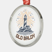 Old Baldy Lighthouse Sunrise Metalen Ornament (Links)