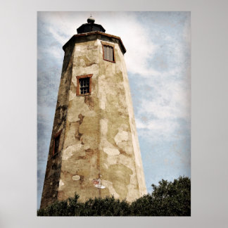 "Old Baldy" vuurtoren Poster