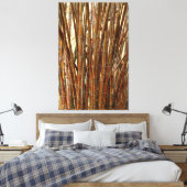 Old Bamboo Canvas Afdruk (Insitu (Slaapkamer))