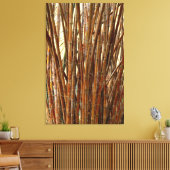 Old Bamboo Canvas Afdruk (Insitu (Woonkamer))