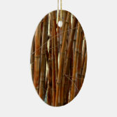 Old Bamboo Keramisch Ornament (Rechts)
