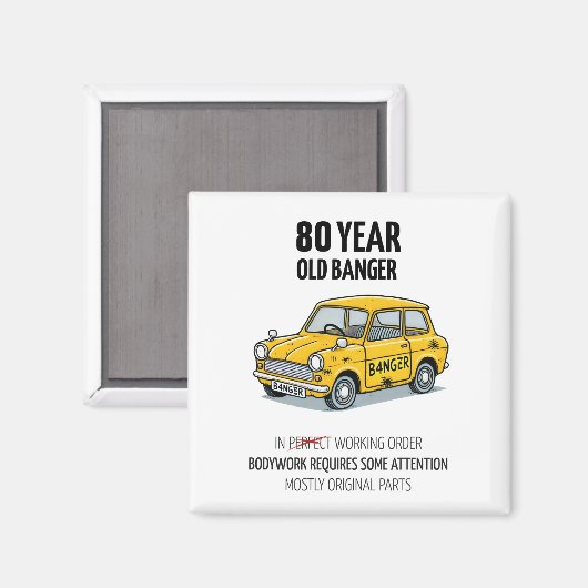 Old Banger Magneet (Voorkant / Achterkant)