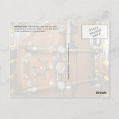 Old Bank Vaults Briefkaart (Achterkant)