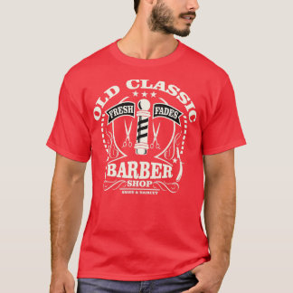 Old Barber Shop Beard T-shirt