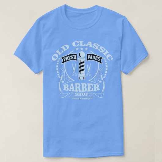 Old Barber Shop T-shirt (Design voorkant)