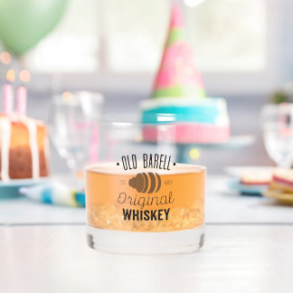 Old Barell Whisky Glas