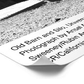 Old Barn and Silo, UCD, 1964 Poster (Hoek)