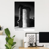 Old Barn and Silo, UCD, 1964 Poster (Thuiskantoor)