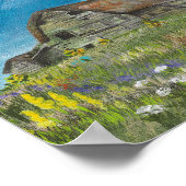 Old Barn and Wildflowers 3-2026 Print (Hoek)