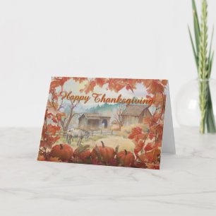 OLD BARN & APPALOOSA by SHARON SHARPE Holiday Card Feestdagen Kaart