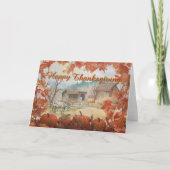 OLD BARN & APPALOOSA by SHARON SHARPE Holiday Card Feestdagen Kaart (Voorkant)