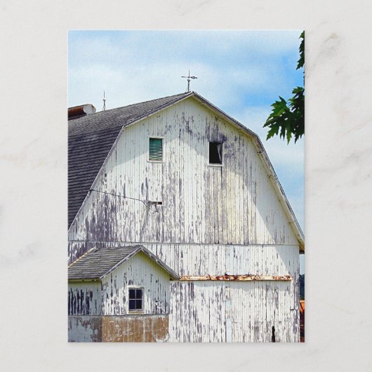 Old Barn Briefkaart (Voorkant)