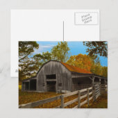 Old Barn Briefkaart (Voorkant / Achterkant)
