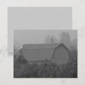 Old Barn Briefkaart (Voorkant / Achterkant)