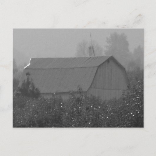 Old Barn Briefkaart (Voorkant)