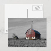 Old Barn Briefkaart (Voorkant / Achterkant)