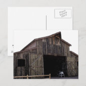 Old Barn Briefkaart (Voorkant / Achterkant)