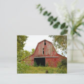 Old Barn Briefkaart (Staand voorkant)