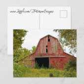Old Barn Briefkaart (Voorkant / Achterkant)