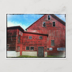 "Old Barn"-Briefkaart Briefkaart