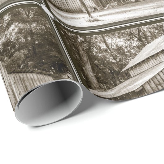 Old Barn Cadeaupapier (Rol Hoek)