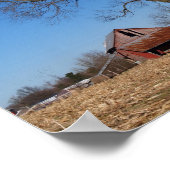 Old Barn in Illinois USA Canvas Print (Hoek)