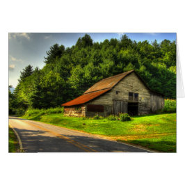 Old Barn in North Carolina Mountains