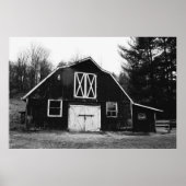 Old Barn in Western North Carolina Poster (Voorkant)