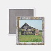 Old Barn Mail Pouch Tobacco Adverteren Magneet (Voorkant / Achterkant)