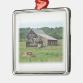 Old Barn Mail Pouch Tobacco Adverteren Metalen Ornament (Links)