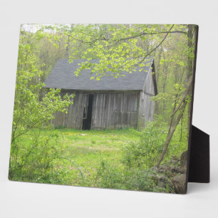 Old Barn Plaque Fotoplaat