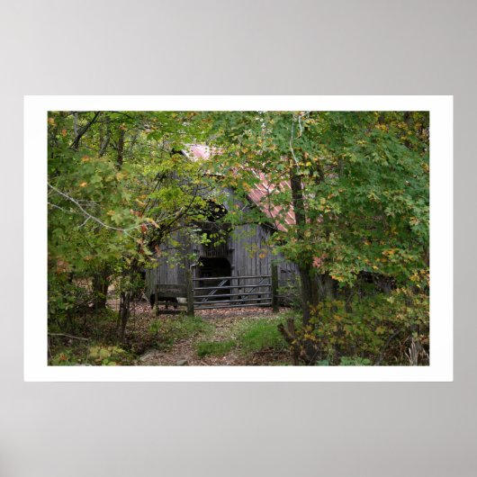 Old Barn Poster (Voorkant)