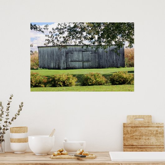 Old Barn Poster (Keuken)