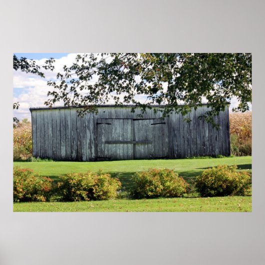 Old Barn Poster (Voorkant)