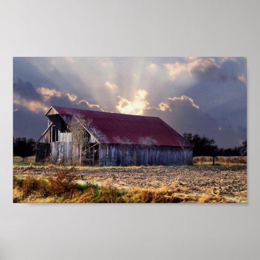 Old Barn Poster (Voorkant)