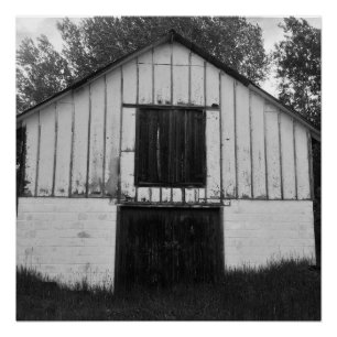 Old Barn Poster