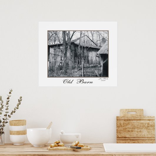 Old Barn Print #5 (Keuken)