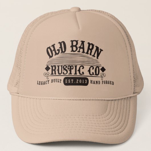 Old Barn Rustic Co. Iconic Logo Pet (Voorkant)