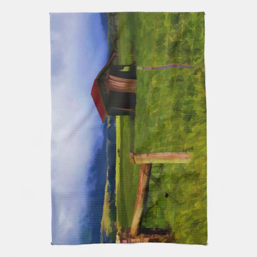 Old Barn Theedoek (Verticaal)