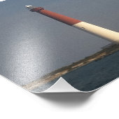 Old Barney Barnegat Lighthouse Foto Afdruk (Hoek)