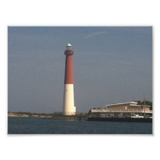 Old Barney Barnegat Lighthouse Foto Afdruk