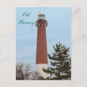 Old Barney Lighthouse NJ Briefkaart (Voorkant)