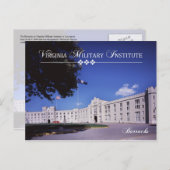 Old Barracks, Virginia Army (VMI) Briefkaart (Voorkant / Achterkant)