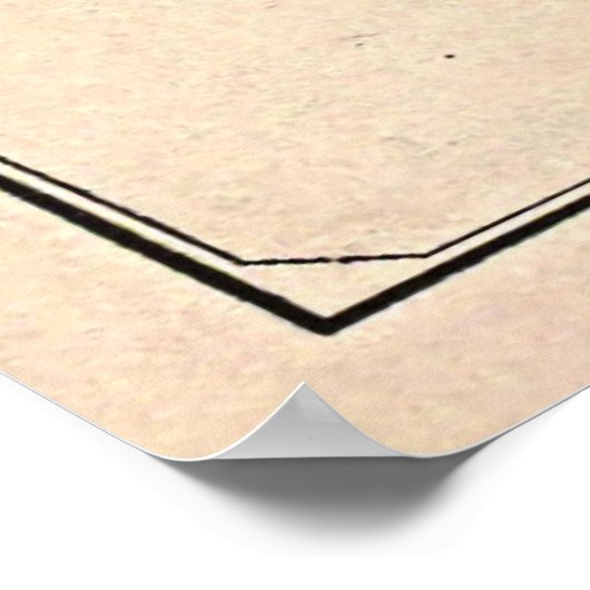 Old Battle of Bunker Hill Map (1881) Poster (Hoek)