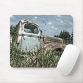 Old Beater Truck - Rusty  Boerderij Vehicle Muismat (Met muis)