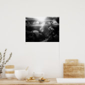 Old Benz Poster (Keuken)