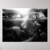 Old Benz Poster (Voorkant)