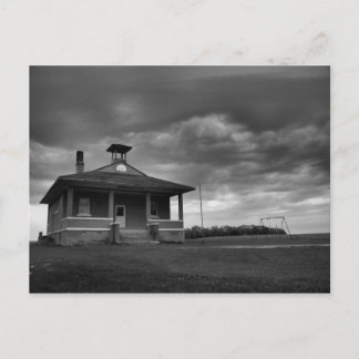 Old Bergen Schoolhouse Briefkaart